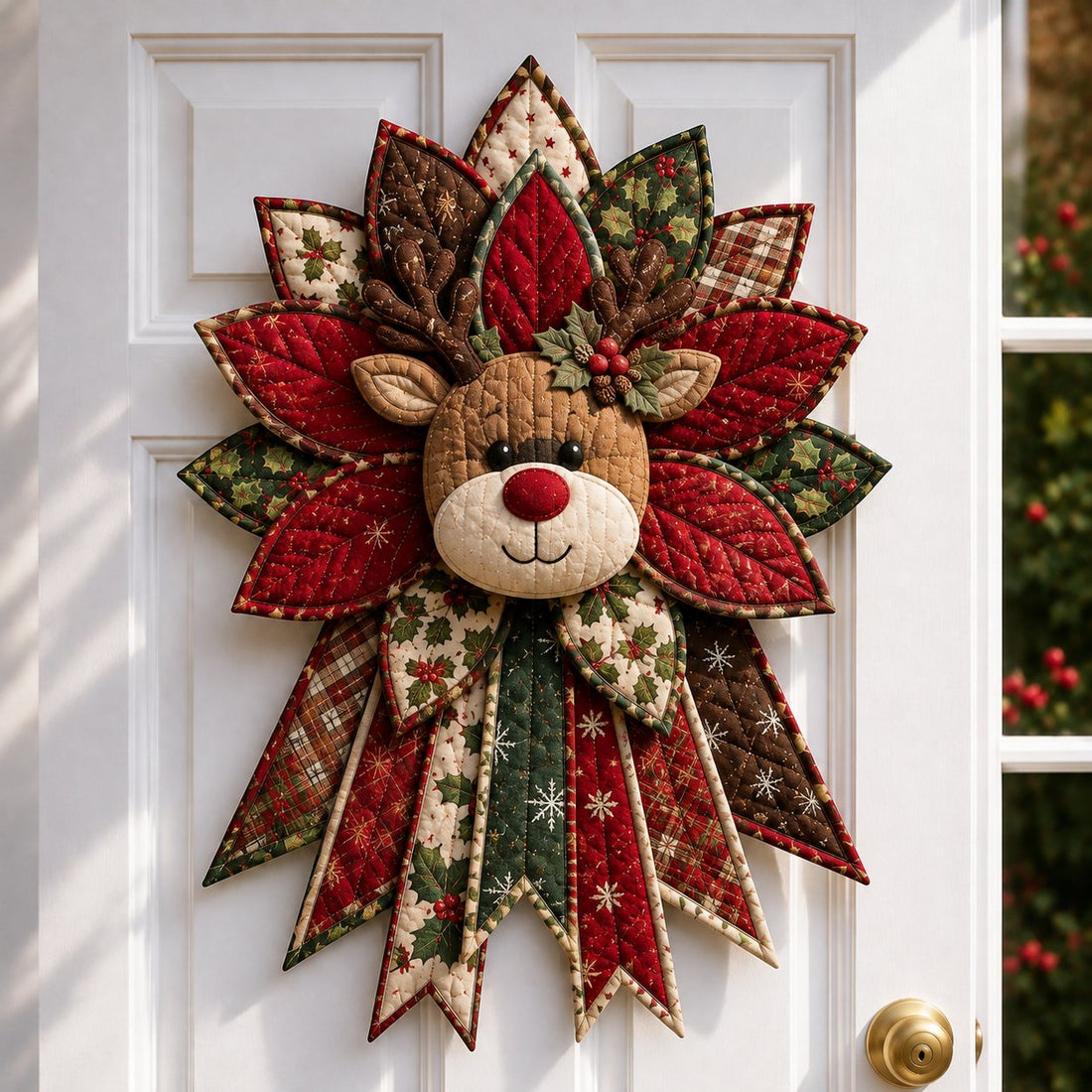 Orivandra™ StitchJoy Christmas Door Hanging Kit