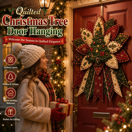 Orivandra™ StitchJoy Christmas Door Hanging Kit