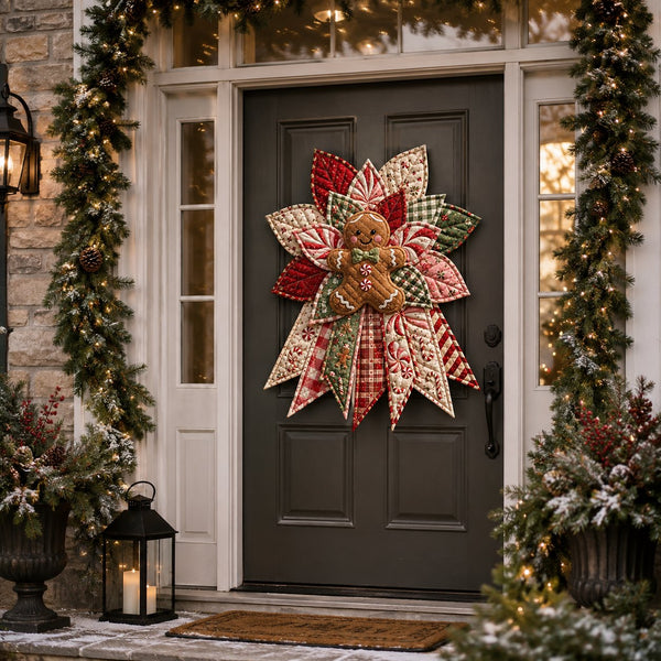 Orivandra™ StitchJoy Christmas Door Hanging Kit